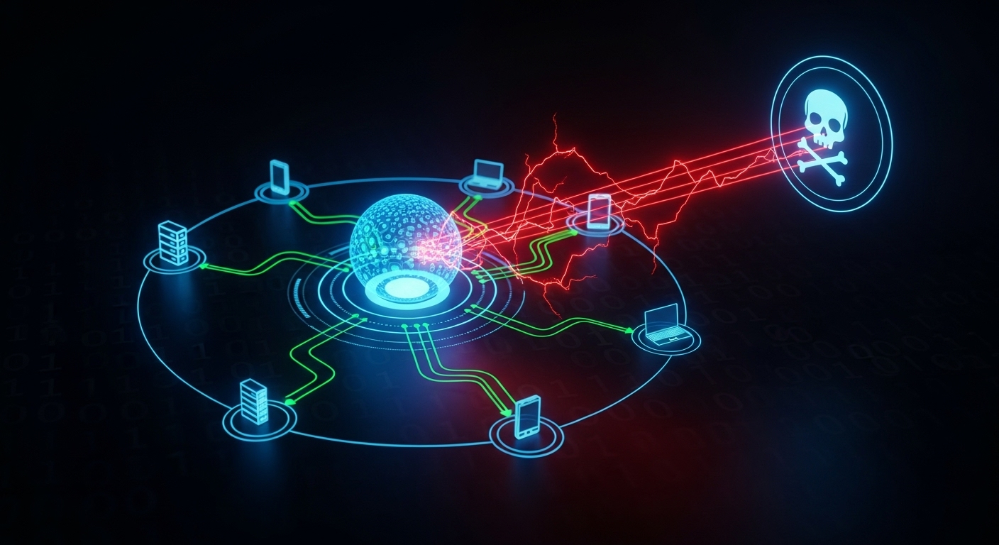 Network attack concept