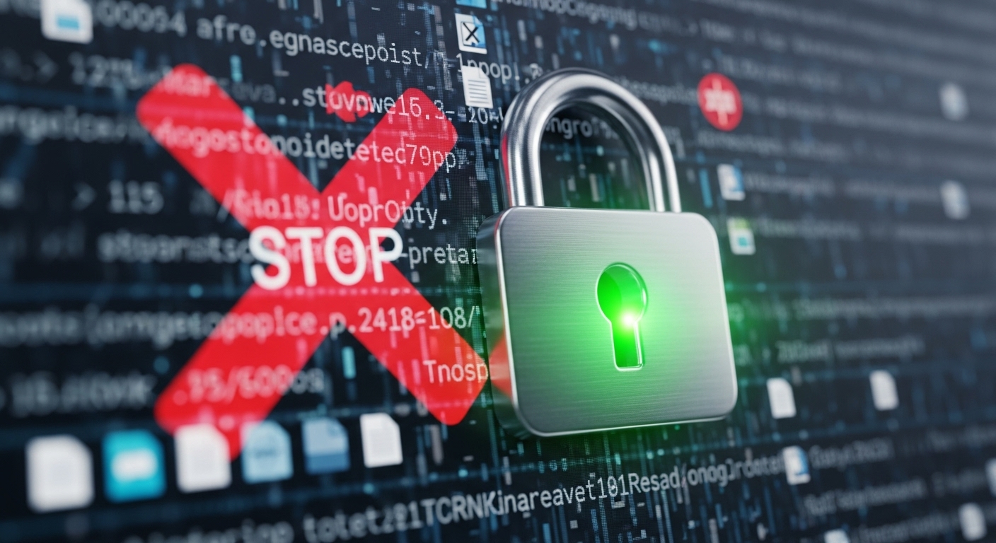 Ransomware encryption process