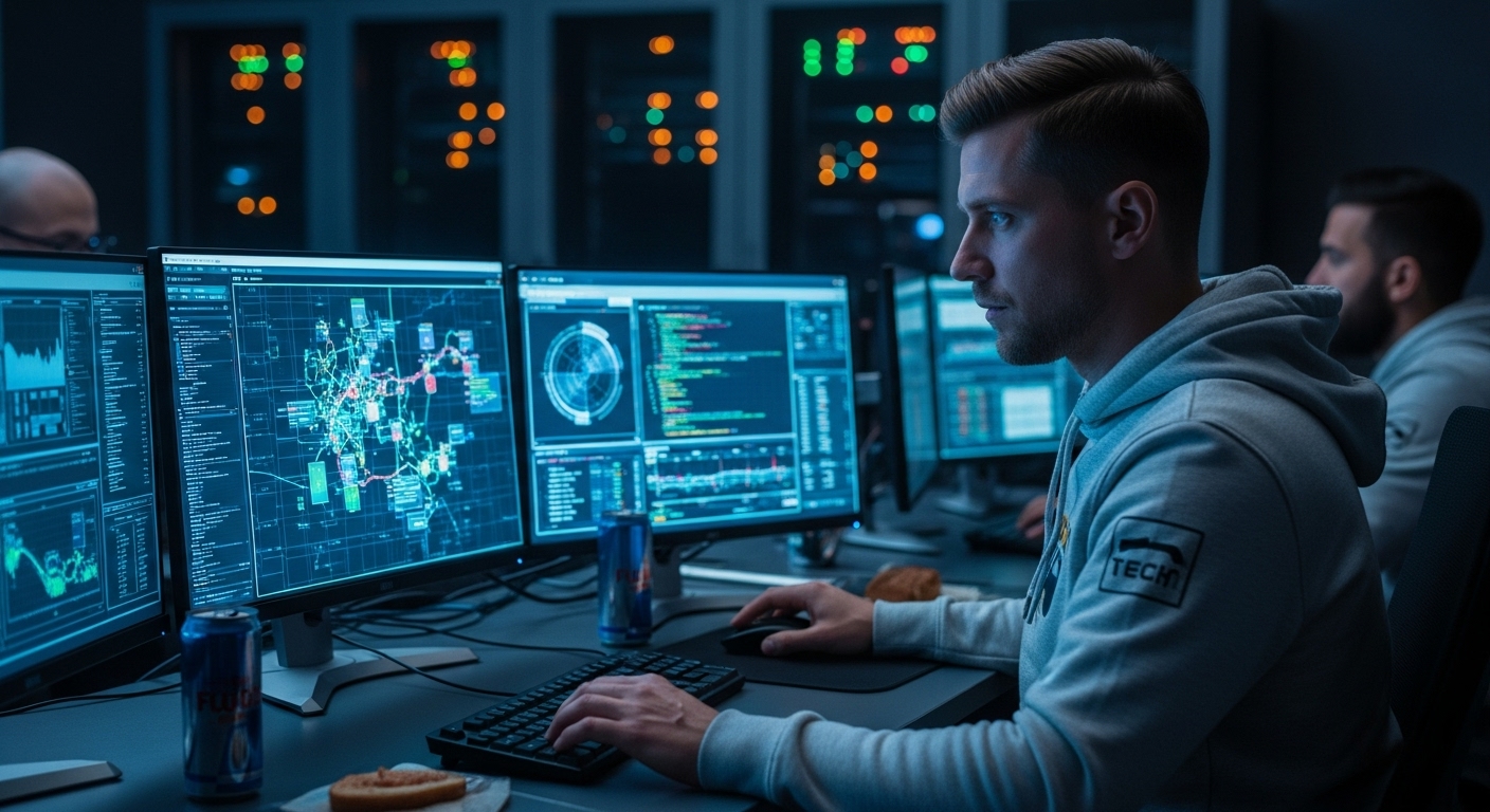 Threat hunting concept