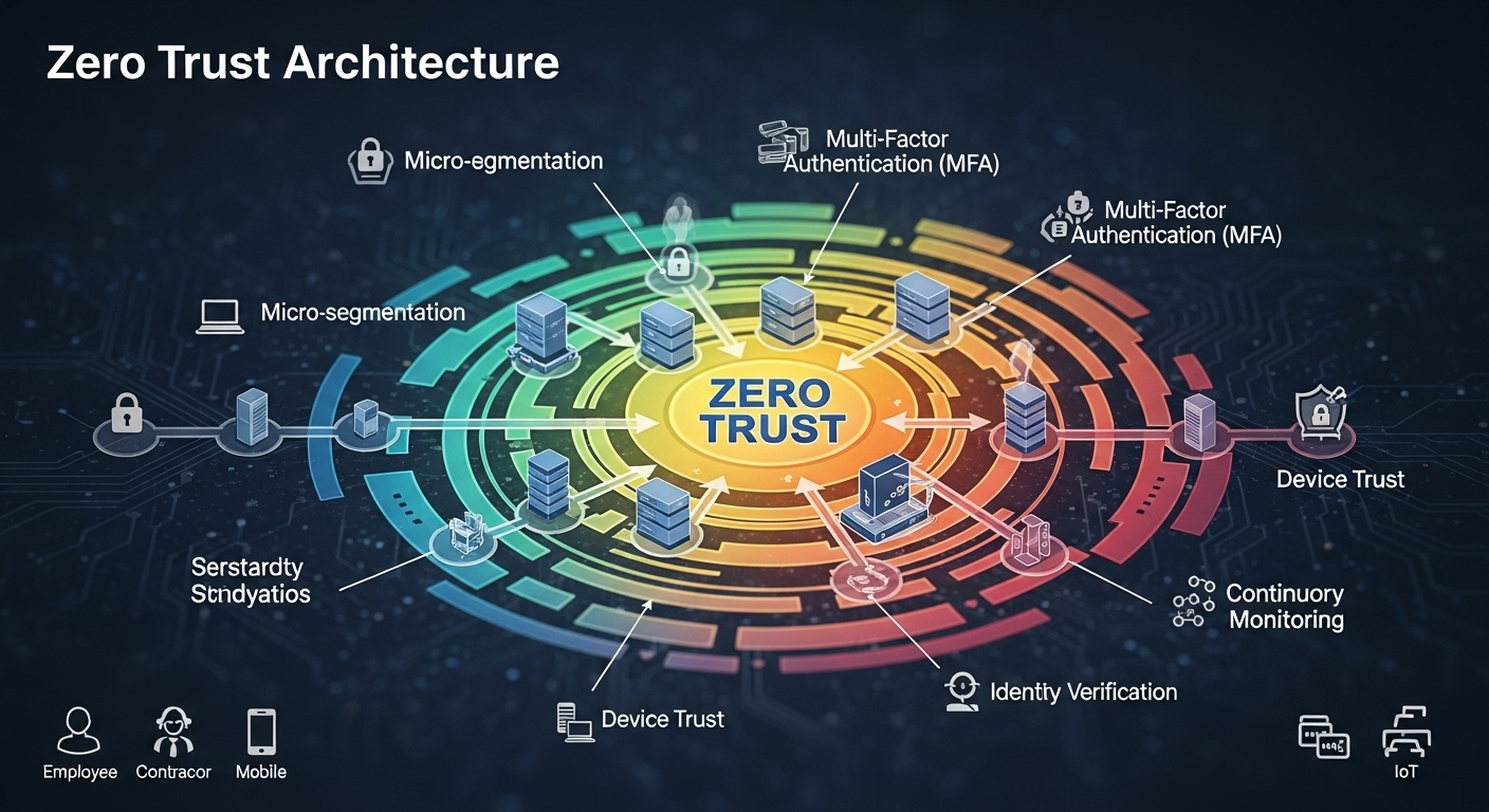 Zero trust architecture diagram